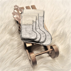 ADVENTSKALENDER 16. Dezember - Stickserie ITH Nikolausstiefelchen blanko